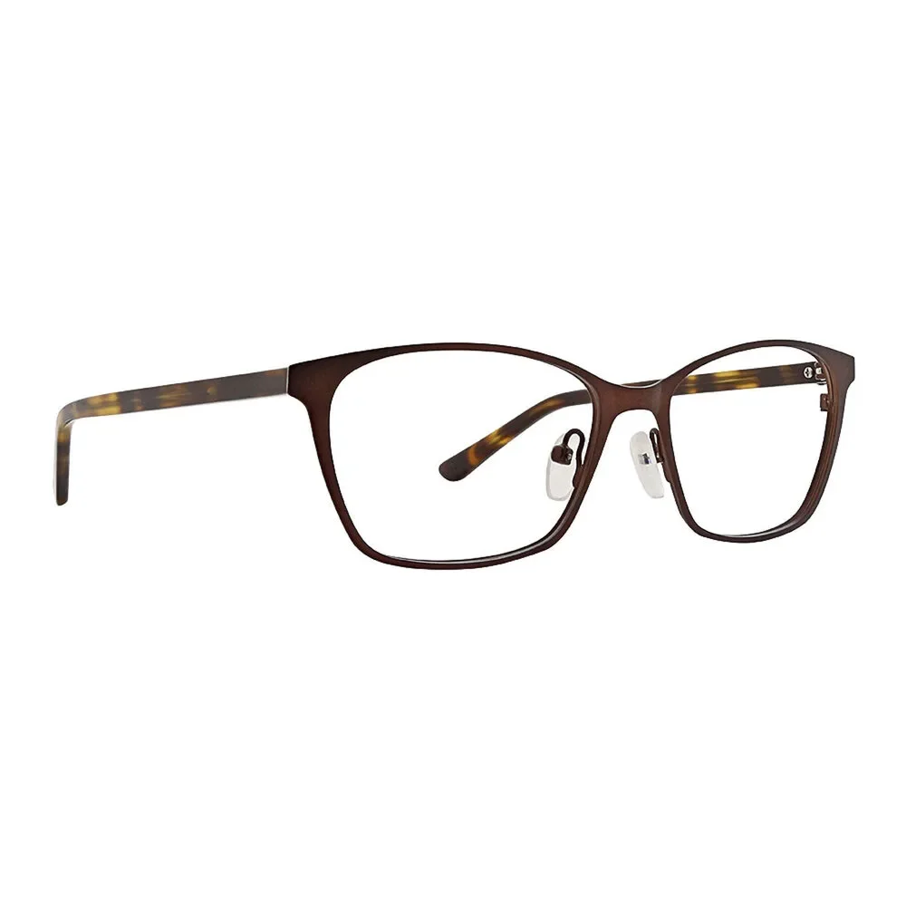 NWT Xoxo XOXO-ASHBURY-BROWN 54mm New Eyeglasses